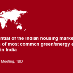 Market Potential of the Indian Housing Market and Comparison of Most Common Green/EE Certificates in India